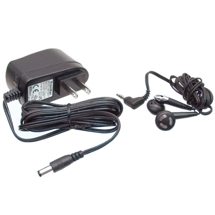 Earpiece and AC Power Adapter