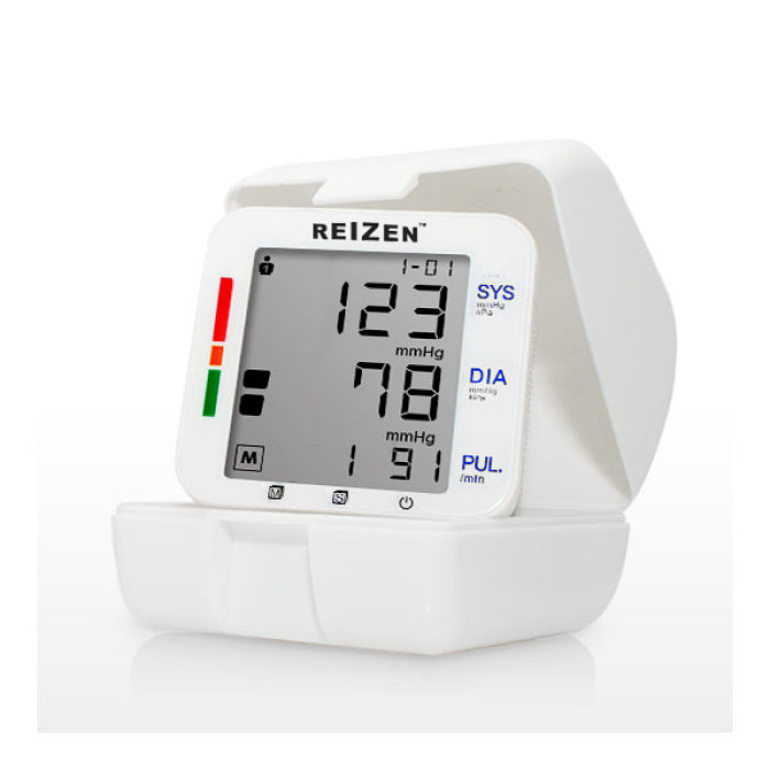 Reizen Wrist Talking Blood Pressure Monitor- English