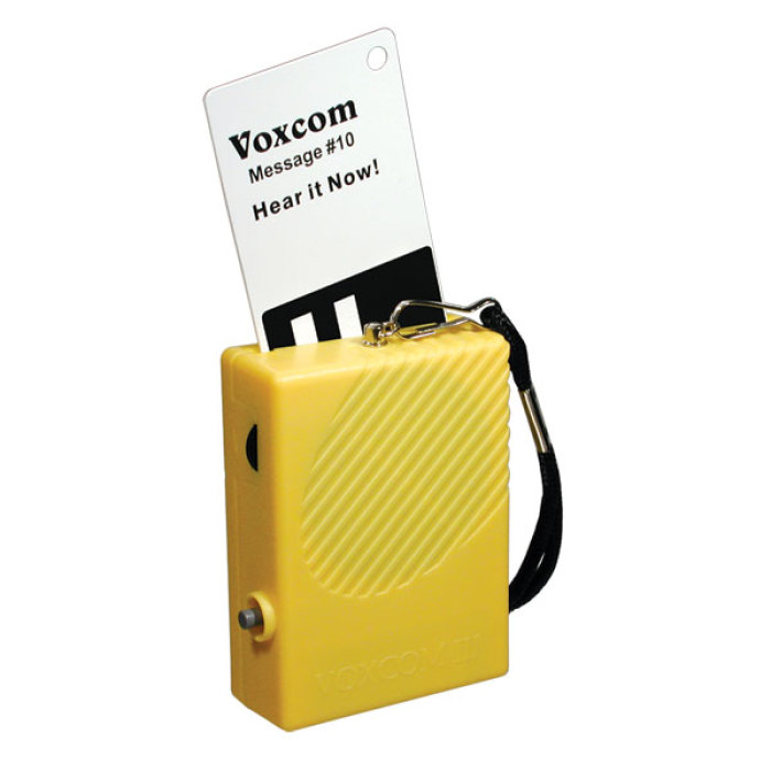 VOXCOM III 100 Voice Labeling System with 100 Cards