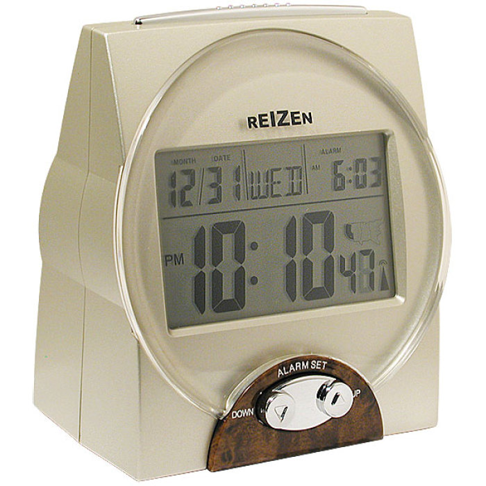 Reizen Talking Atomic Alarm Clock