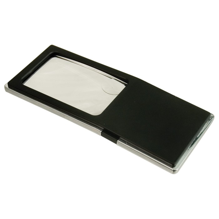 Handheld LED-Lighted 2x-4x Magnifier