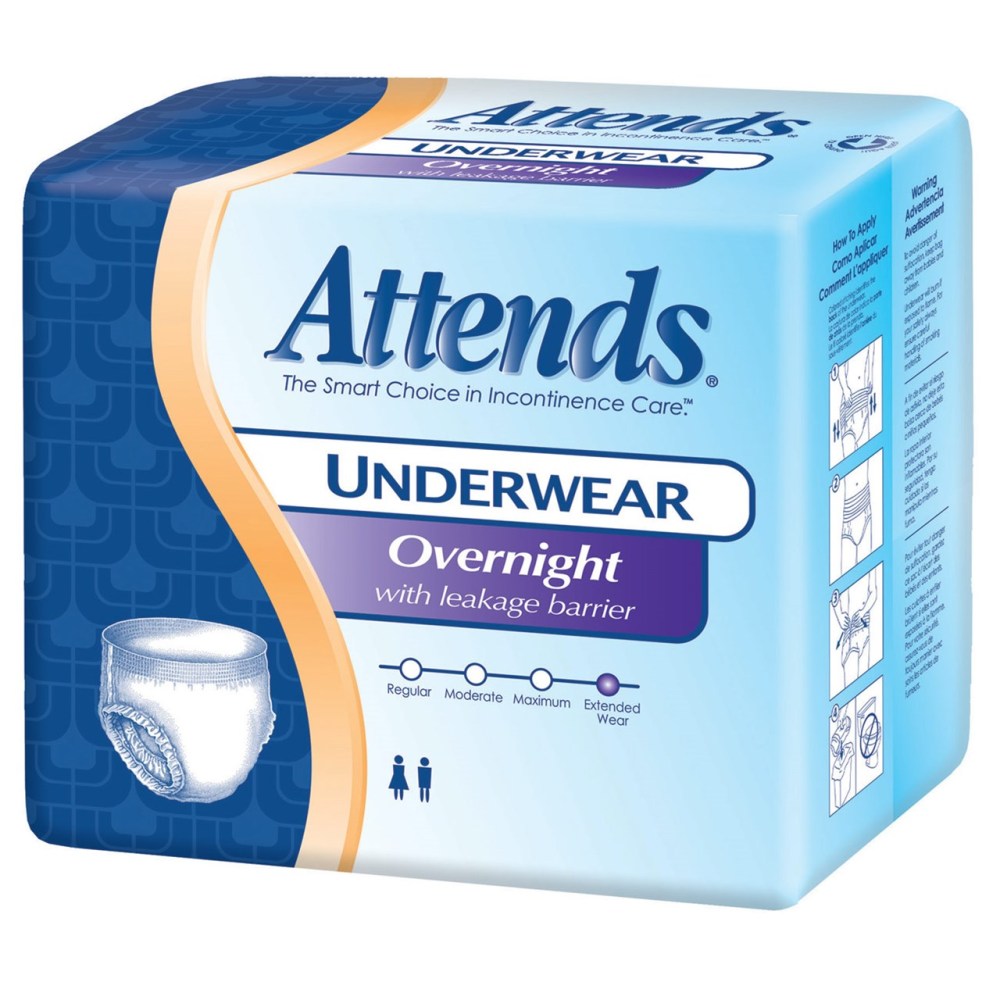 Attends Overnight Underwear- Medium -64-cs