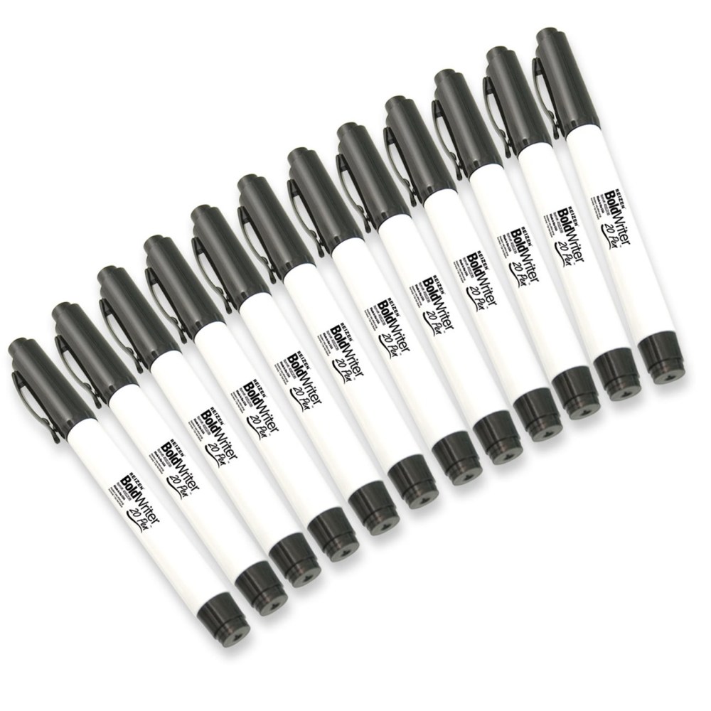 Black Pallas Pen - Refillable Whiteboard Dry Erase Marker – Pallas
